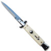 AKC Edition Blade Automatic Stiletto Knife Ivory Handle