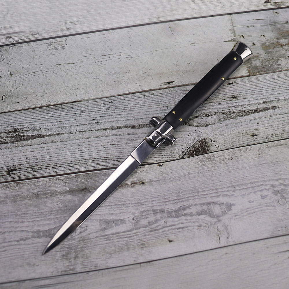 Big Boy Black Italian Switchblade Automatic Knife, 13 inches