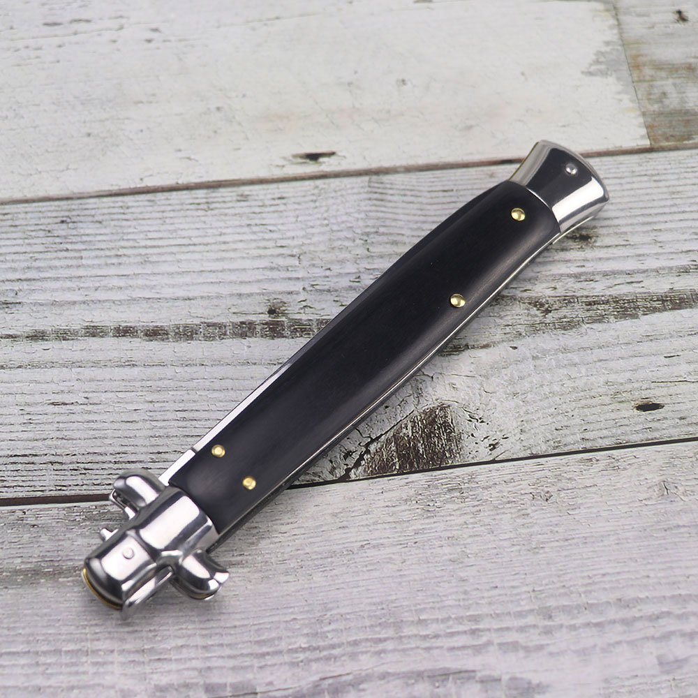 Big Boy Black Italian Switchblade Automatic Knife, 13 inches