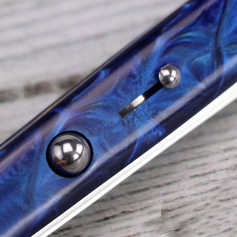 Big Boy Blue Italian Switchblade Automatic Knife, 13 inches