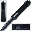 Tactical Serrated Tanto Double Action Out The Front Auto Knives