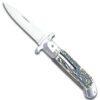 Lever Lock Swinguard Guard Automatic Knife with Faus stag Horn Handle
