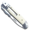 Lever Lock Swinguard Guard Automatic Knife with Ivory Handle