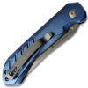 Delta Automatic Knife Blue Aluminum Handle