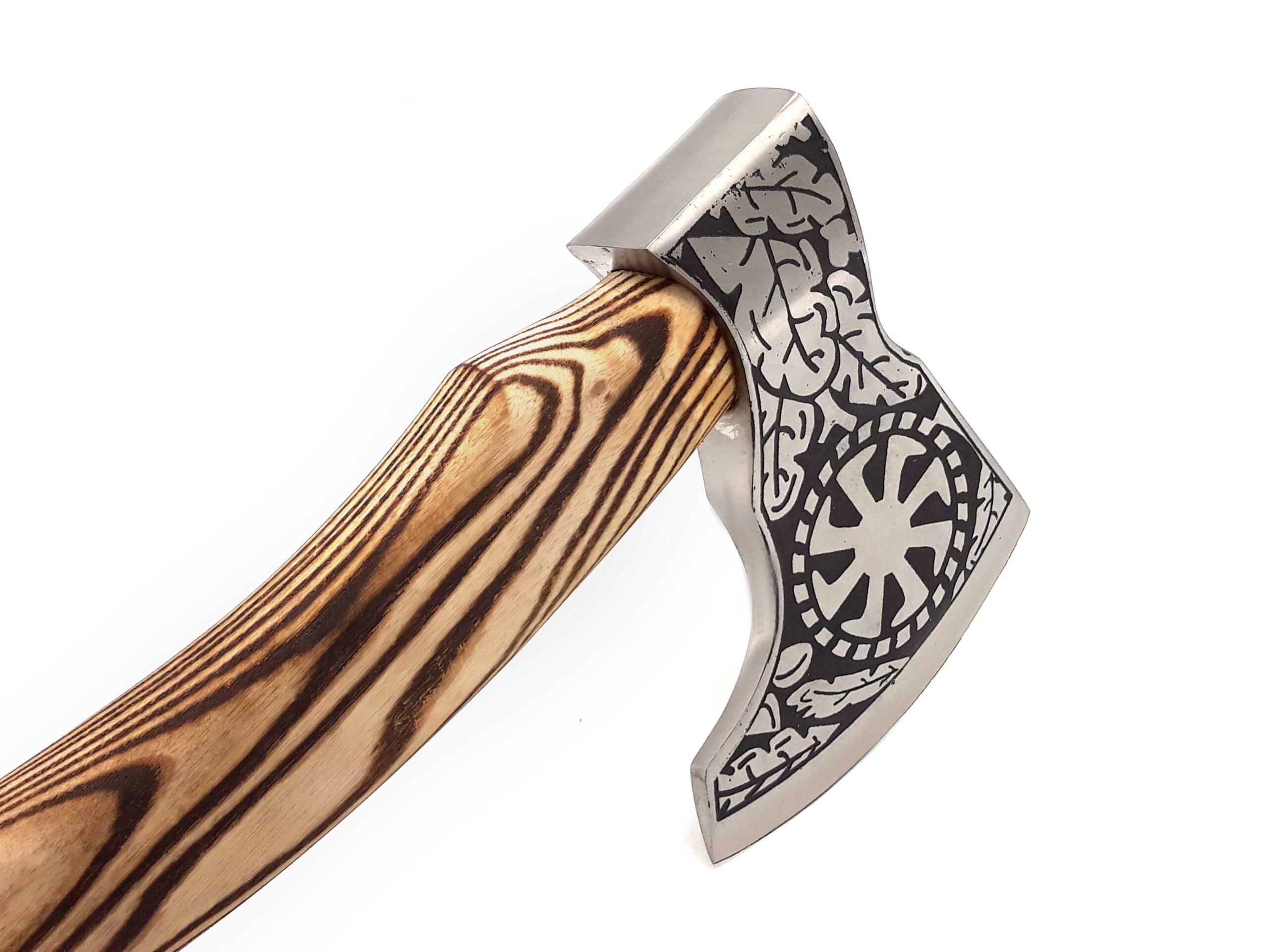 Viking Pagan Slavic Symbol Sun Wheel Star of Russia Viking Axe of Perun Axe