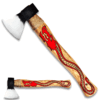 WHITE DEER Hand Forged Red Dragon Axe With Custom Carbon Steel Head