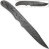 White Deer Build-Your-Own Damascus Knife Blank FULL PATTERN 100% Forged 1095 Steel