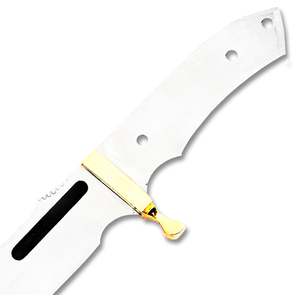 Lost Blood 1095 High Carbon Steel  Bowie Blank Blade Limited Edition