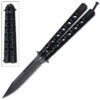 Balisong Butterfly Knife Black