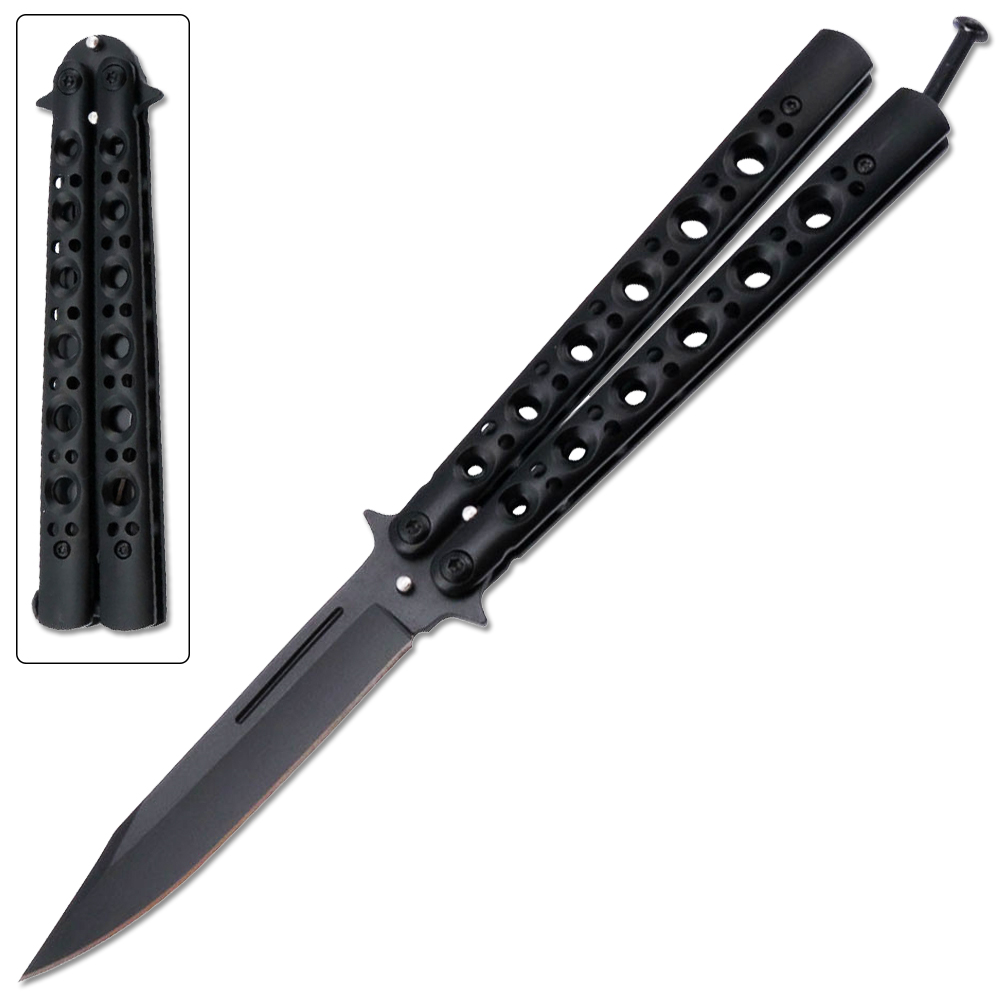 Balisong Butterfly Knife Black