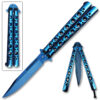 Swift Blue Balisong  Butterfly Knife