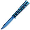 Swift Blue Balisong  Butterfly Knife