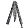 Balisong Damascus Pattern  Butterfly Knife