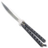 Black Flick Butterfly Knife Balisong