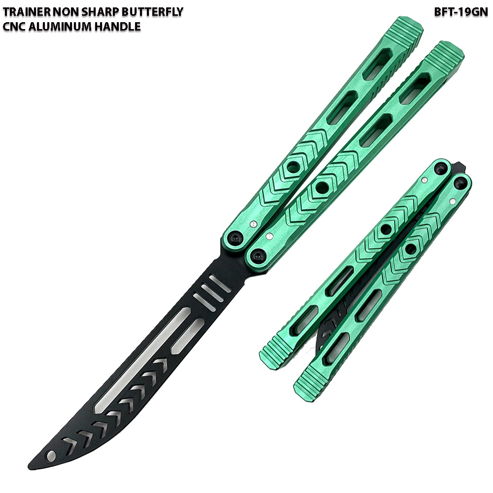 New CNC Siren Model Non-Sharp Professional Trainer Tool - Butterfly Green