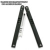 CNC Shark Model Non-Sharp Professional Trainer - Butterfly Black Handle