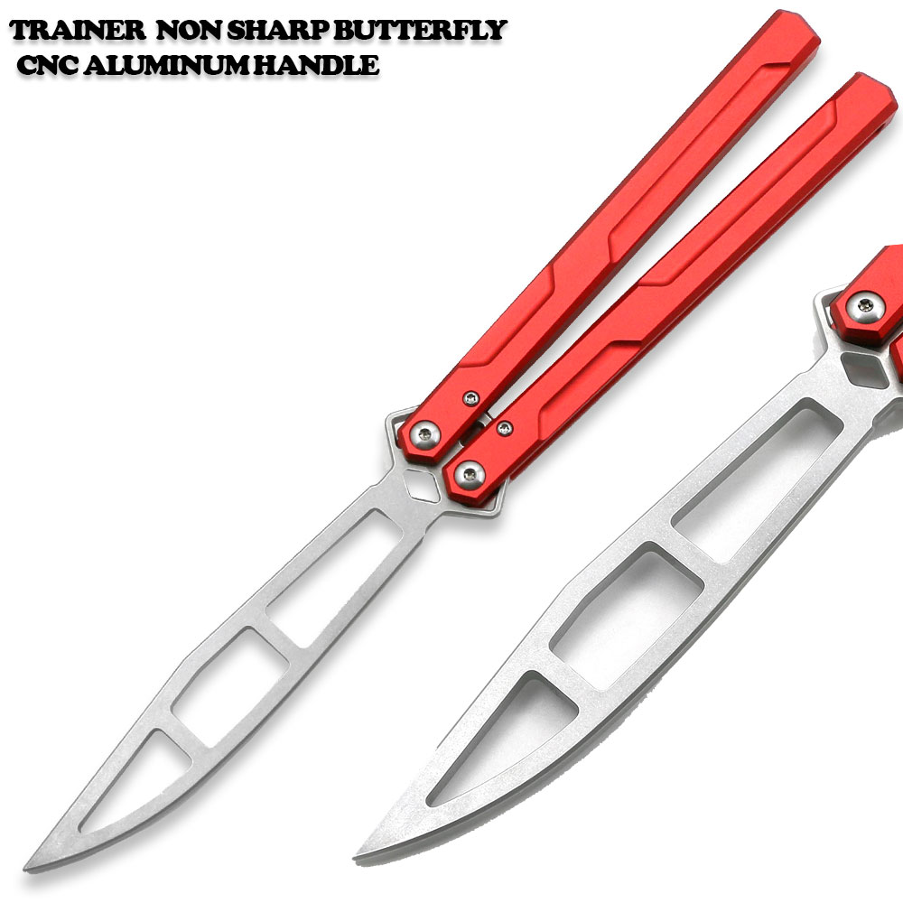 CNC Non-Sharp Professional Trainer Tool - Butterfly Red Handle