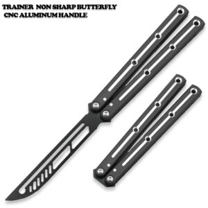 CNC Siren Model Non-Sharp Professional Trainer - Butterfly Black Handle