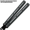 CNC Siren Model Non-Sharp Professional Trainer - Butterfly Black Handle