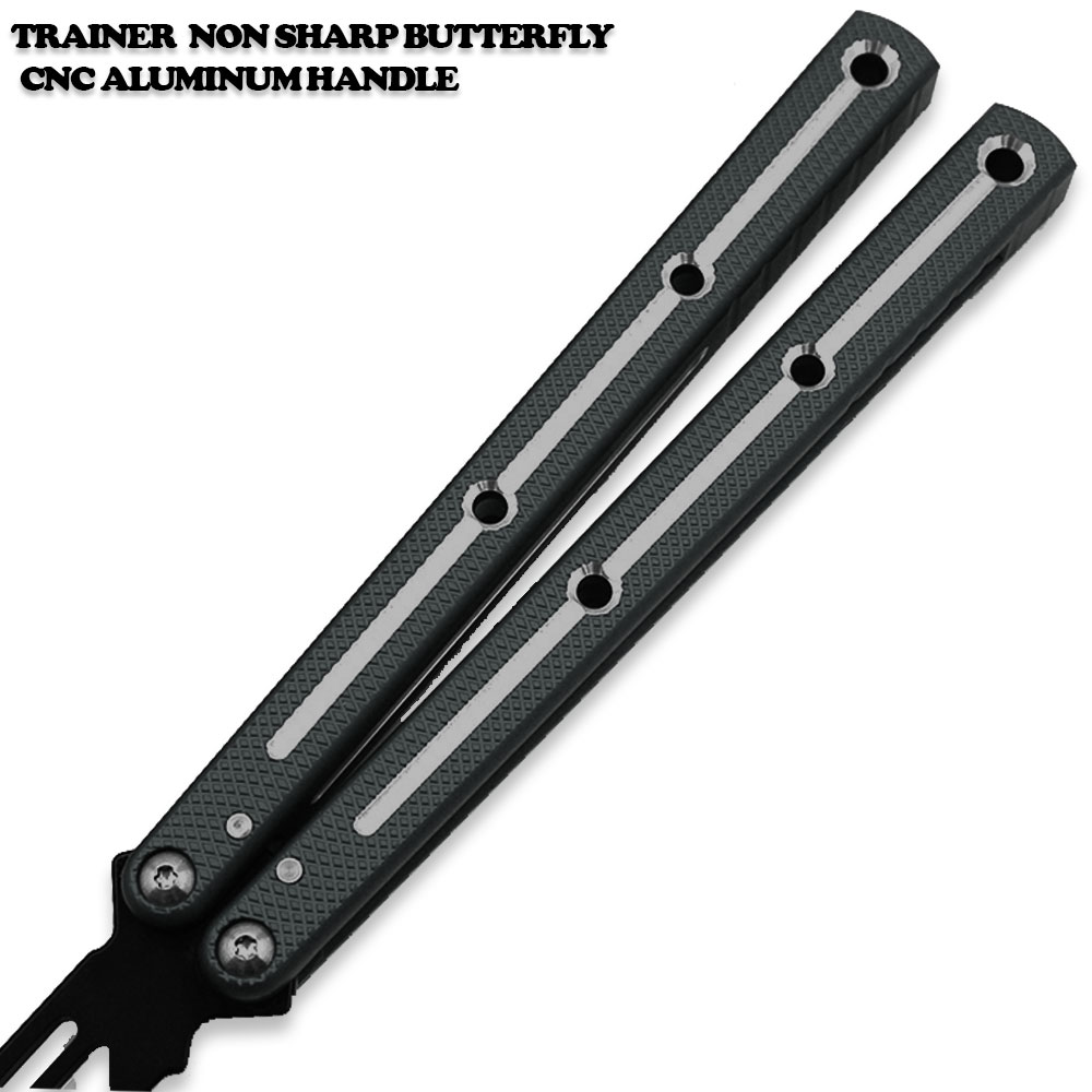 CNC Siren Model Non-Sharp Professional Trainer - Butterfly Black Handle