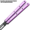 CNC Siren Model Non-Sharp Professional Trainer - Butterfly Purple Handle