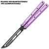 CNC Siren Model Non-Sharp Professional Trainer - Butterfly Purple Handle