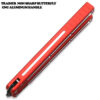 CNC Siren Model Non-Sharp Professional Trainer - Butterfly Red Handle