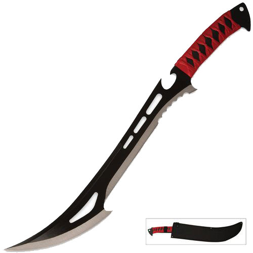 Red Guardian Fantasy Sword & Sheath