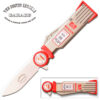 Busted Knuckle Garage Pocket Knife Gas Pump Design Spring Assisted Knife