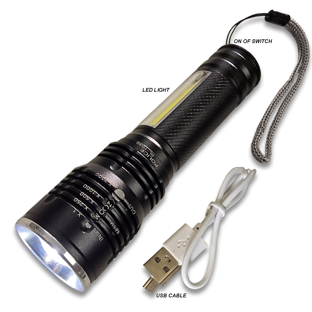 USB Charge XPE COB Multi-Functional Light