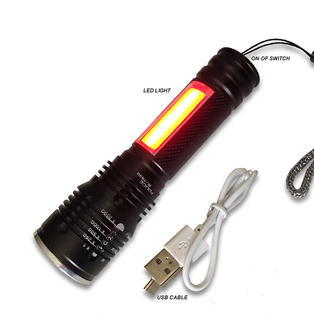 USB Charge XPE COB Multi-Functional Light
