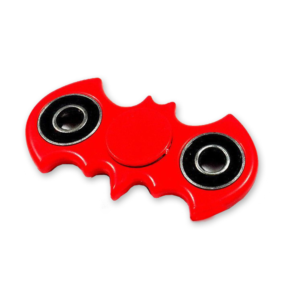 Fidget Spinner Sky Red Bat Toy Anxiety Stress Relief Focus EDC Spinner ADHD