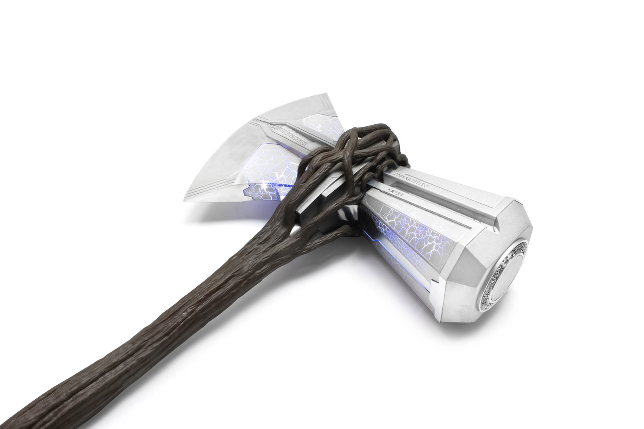 Thor Stormbreaker - Metal Movie Prop Replica Voice Activated Axe