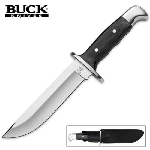 Buck Frontiersman Bowie Knife & Sheath