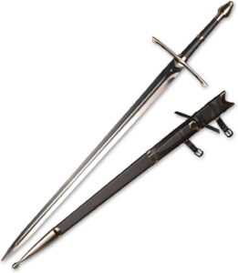 LOTR Rings Strider Ranger Aragorn Real Sword Medieval Sword Stainless