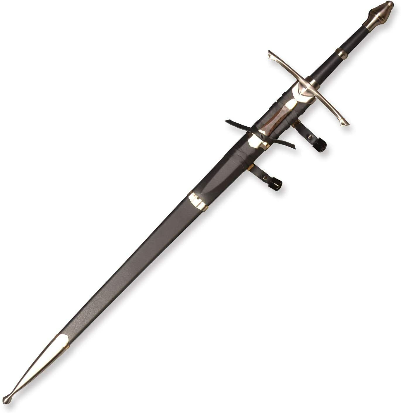 LOTR Rings Strider Ranger Aragorn Real Sword Medieval Sword Stainless