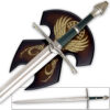 LOTR The Ranger Sword Replica Sword Comes W/Plaque