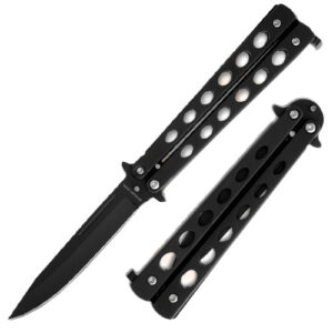 Elipsi Black Butterfly Knife Balisong