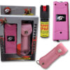 PINK SELF DEFENSE COMBO (STUN GUN / PEPPER SPRAY