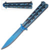 Elipsi Blue Butterfly Knife Balisong