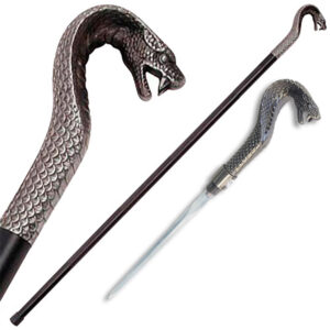 King Cobra Cane Sword (comes with Blade Inside)
