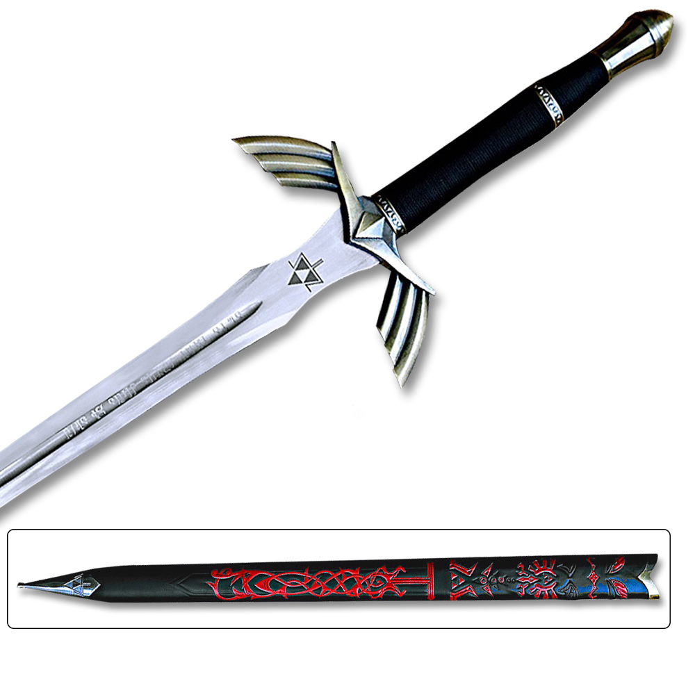 Legend of Zelda FULL TANG Dark Link Skyward Black & Red Limited Edition Deluxe Replica