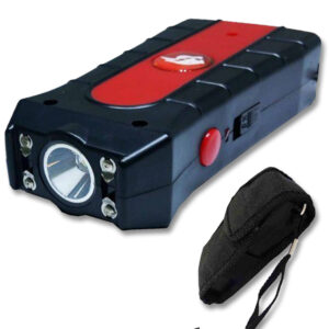 Duo Max Black Power Stun Gun Double Shock With Removable Safety Pin