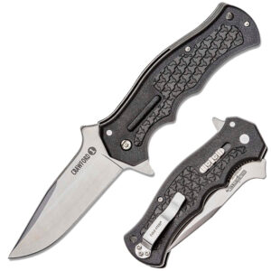 Cold Steel 20MWCB Crawford Model 1 Flipper Knife 3.5" 4.116 Clip Point
