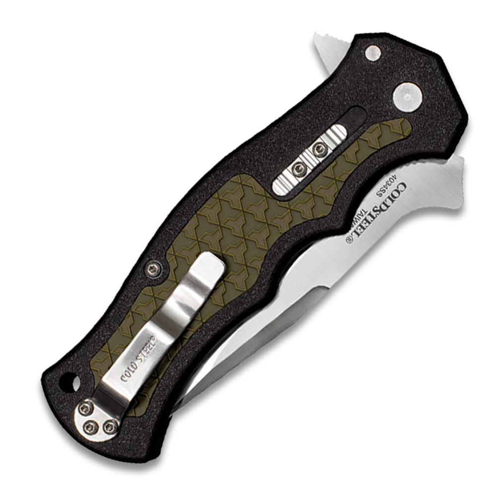 Cold Steel CS20MWCZ Crawford 1 3.50″ Folding Plain Clip Point