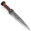 WHITE DEER Gladiator Damascus Steel Short Sword/Dagger Limited Edition