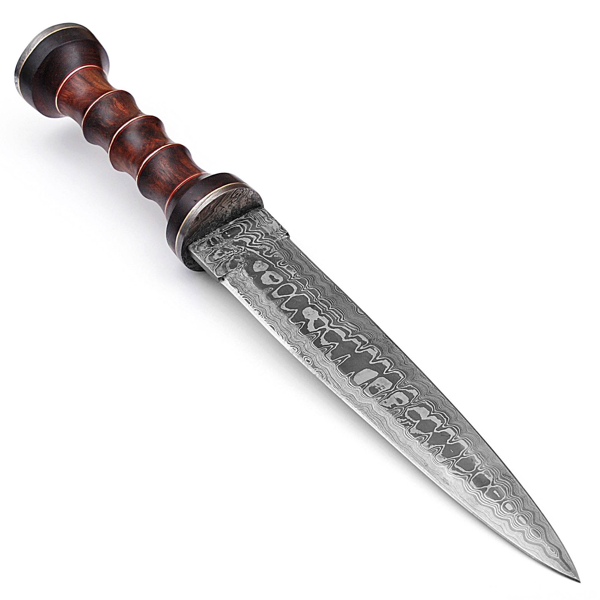 WHITE DEER Gladiator Damascus Steel Short Sword/Dagger Limited Edition