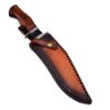 White Deer Custom Made Damascus Steel Bowie Ranger Knife with Cocobolo Wood Handle