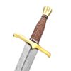 Custom Handmade Damascus Legends Medieval Short Sword Limited Edition