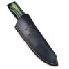 White Deer  Damascus Hand Forge Japanese Hunter Knife Micarta Green Handle